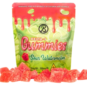 Baked Bags Gummies Sour Watermelon