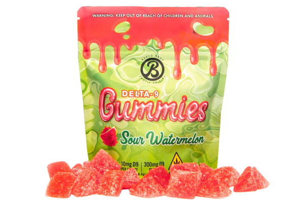Baked Bags Gummies Sour Watermelon