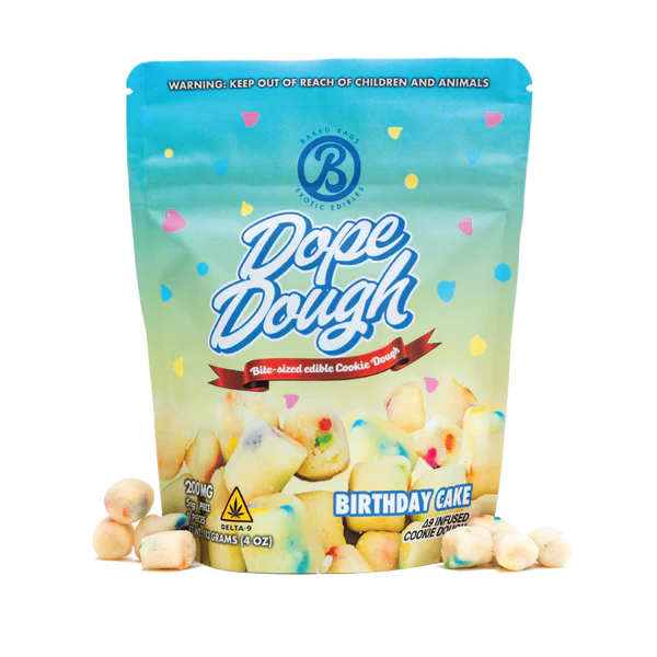 Dope Dough Birthday Cake